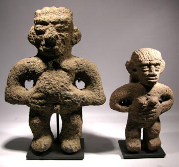Costa Rican Stone Figure Custom Displays