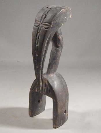 West African Senufo Heddle Pully Horn Bill