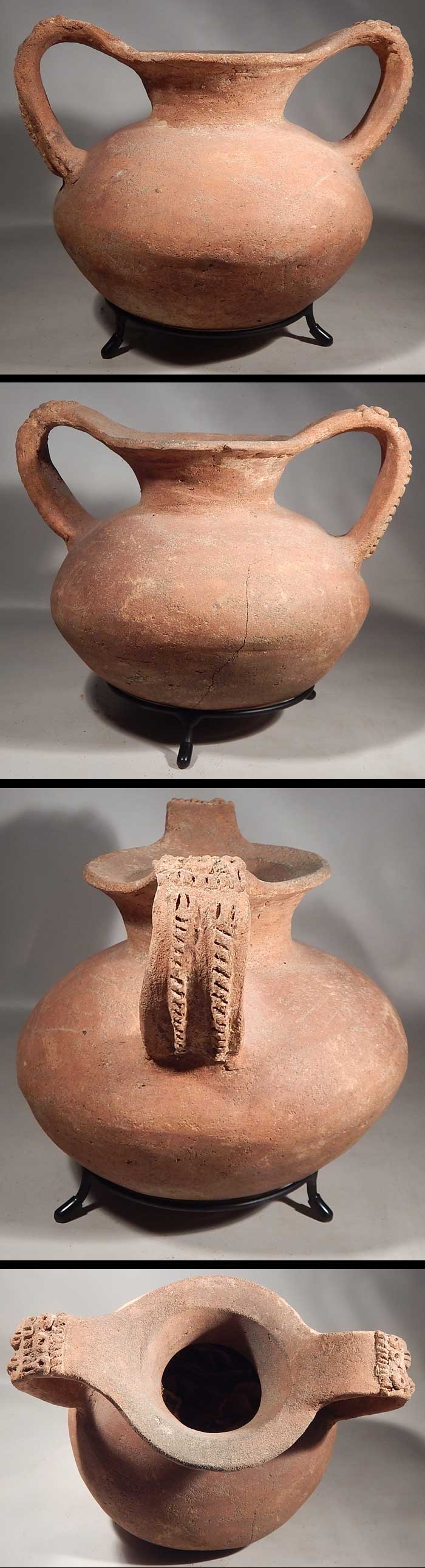 Pre-Columbian Costa Rican Panama Chirique Diquis Pottery Olla Vessels